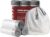 YOJIA 3.5 Gallon Small Trash Bags, Mini Drawstring Garbage Bags, Fit 3.30～4.40Gal, White Trash Bin Liners for Bathroom Kitchen Bedroom Office, 120 Counts