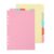 YOKIVE 2 Set/10 Pcs A5 Binder Dividers, Plastic Index Divider