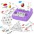 Yolscue Montessori Matching Letter Games,Educational Toys for 3-8 Year Olds Boys Girls,Alphabet Learning Toys for Kids Ages 3-8 Years,Birthday Party Gifts for 3-8 Year Olds Boys Girls(Purple)