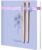 Yoment Hardcover Sketch Book, Sketchbook for Drawing with 2 Pencils, 150GSM Thick Paper, Square Art Sketch Book Drawing Paper Book 160 Pages Sketch Pad Journal for Women Adults,Gift Boxed,Purple