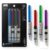 Yoobi x Star Wars Lightsaber Pens, Pack of 4 Ballpoint Pens, Authentic Lightsaber Molded Pen Set with Black Ink, Smooth Writing Office & School Supplies, Star Wars Gifts for Kids, Teens & Adults
