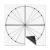 YooNotee 1 Pack Black Unit Circle Dry Erase Magnet – 26 x 26 Inches Education Magnetic Demonstration Unit Circle Writable Wipe for Students Mathematical Learning Aids