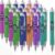 YooNotee 24 Pcs Neon Christian Light Bulb Pens Bulk, Vbs 2026 Jesus Is the Light Retractable Ballpoint Pens Black Ink, Religious Inspirational Church Gifts for Bible Study Sunday School