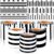Yoonotee 6 Rolls 197 ft Black and White Bulletin Board Border for Classroom