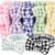 YOOVR 7pcs Spa Headband, Stocking Stuffers for Teen Girls Women (Checkered)