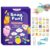 YoPoll Scissor Skills Activity Book for Kids, Toddler Arts and Crafts Kit with 2 Safety Scissors, Preschool Learning Toy for Fine Motor Skills and Creative Cutting Practice, Fun Gift for Boys & Girls