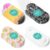 YOPPIX 12 Pcs Jumbo Teacher Acrylic Paper Clips Teacher Appreciation Cute Penci Paperclip Design for Office Classroom Bookmark Gift Book Lovers, Back to School Supplies