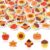 Yopyame 60Pcs Fall Mini Eraser for Kids Bulk Assorted Novelty Maple Leaf Pumpkin Pencil Eraser Cute Puzzle Erasers Desk Pet School Classroom Prizes Student Homework Rewards Gift Filling Party Favors