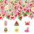 Yopyame 60PCS Summer Mini Erasers Bulk Ice Cream Watermelon Flamingo Tiny Erasers Assorted Novelty Pencil Eraser Puzzle Eraser Desk Pet Student Homework Prizes Gift Filling Party Favors
