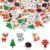 Yopyame 60Pcs Woodland Animal Mini Eraser for Kids Bulk Assorted Novelty Pencil Eraser Cute Puzzle Erasers Desk Pet Back to School Classroom Prizes Student Homework Rewards Gift Filling Party Favors