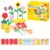 Yositochuan Flower Dough Play Set for Kids Ages 3 4 5 6 7 8