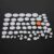 Yosoo 64pcs Plastic Gear Set ABS DIY Robot Toy Parts Pulley Shaft Sleeve with 10 Spindle Teeth 11 Crown Gear 12 Single Layer 19 Double Pulley 2 for Gearbox Motor