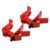 Yosoo Adhesive Tape Dispenser with 360 Degree Rotating Cutter for Table