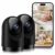 YOTON Indoor Security Camera 2pcs, 2K 360° WiFi Baby Monitor & Pet Camera with Motion Tracking, 2-Way Audio, Night Vision, SD/Cloud, Compatible with Alexa & Google Home, 2.4/5GHz