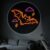 YOTQUULKI Portable Projector Lamp USB Powered Neon Bat Cloud Lightning Pattern Projection to Create Festive Ambiance for Home Parties and Gatherings