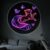 YOTQUULKI Portable Projector Lamp USB Powered Projects Charming Fox and Butterfly Art Imagery for Home Wall Projection Unique Accent Creation