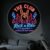 YOTQUULKI Portable Projector Lamp USB Powered Rock n Roll Hand Sign Flames Lightning for Club Alternative Party Music Events