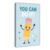 You Can Kids Cute Pencil Classroom Motivational School Wall Art Posters