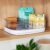 YouCopia MagicTrack Turntable with 4 Bins, Rectangle Lazy Susan Organizer