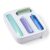 YouCopia StoraBag Drawer Food Bags Dispenser, 4-Slot, Plastic Sandwich Bag Organizer for Kitchen Storage, White (Pack of 6)