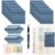 YOUDEFUL 800Pcs Transparent Sticky Note,3″x3″ Clear Sticky Note,Blue