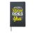 You Don’t Rescue Dogs They Rescue You Animal Rescuer Hardcover Journal, Black