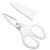 YOUGUOM 6in White Scissors, Multipurpose for Office School Crafts Sewing