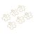 YOUTHINK 100 Pcs Gold Paper Clips Fancy Cute Paperclips with Strong Anti Rust Metal for Office School Home DIY