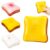 YOYI Slow Rising Squishy, 3 Pack Bread Squishies Toy Soft Fidget Toy