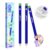 YPLUS Detail Eraser Pencils with Sharpener, Blue, School Supplies, 3 Pcs
