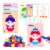 YPLUS Pom Poms Arts and Crafts Kit for Kids, Toddler Creativity Crafts Supplies – Preschool DIY Sensory Montessori Activities – Fine Motor Skills Toys for Kids, Boys and Girls Ages 3-5 4-6 4-8
