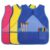 YQQYG 3 Pcs Kids Art Smock, Waterproof Toddler Paint Smock, Aprons Sleeveless Painting Smocks Kids Art Aprons with 3 Pocket for Kid 3-8 Years