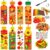 YQUQWN 40 Sets Fall Bookmark Craft Kits Fall DIY Bookmarks Decorations Thanksgiving Bookmark Crafts Kits Autumn Glitter Stickers for Kids Party Classroom Family Activities
