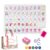 YQYHNB 4-Layer American Mahjong Tile Set, 160 Engraved American Mahjong Set