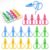 Yuanan 16 PCS Small Sewing Scissors, Small Craft Scissors Bulk Stainless Steel Needlepoint Scissor with Cover Precision Paper Scissor for Embroidery, Handicrafts, Travel, Home and Classroom