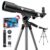 YUANZIMOO Telescope Kids 50mm Aperture 360mm AZ Astronomical Portable Telescope for Kids Adults Beginners with Tripod Black