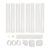 YUASDUU 5″ 17Ft PVC Decor Line Set Cover Kit, Mini Split line Set Cover