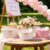 yuboo Set of 3 Woven Cotton Rope Storage Baskets with Bows – Pink and White Nursery Toy Organizer & Newborn Diaper Caddy – Elegant Baby Shower Basket & Cozy Home Decor