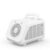 YueShengYCHUANG Electric Bubble Maker Bubble Blower Bubble Generator with and USB Powered Design Lightweight Frame with Top Handle and, Array, 20-Hole Stage Bubble Machine White Battery Version