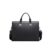 YUHFGCD Black Leather Laptop Tote Bag for Men Business