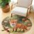 Yuiboo Velvety Round Area Rug 36in