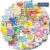 YUISLE 100 PCS Inspirational Vision Board Stickers Supplies for Adults Kids, Waterproof Positive Affirmation Quote Reward Sticker for Teachers Students Employees-A01