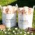 Yungyan 2 Pcs White Large Wedding Baskets 15.75 Inch White Blanket Storage Baskets for Holding Blankets Party Favors Wedding Decoration Gift Garden