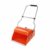YunJove Wheeled Dustpan Lobby Dustpan Garbage Collector with Lid Windproof Design Stainless Steel Reinforced PP Four Wheels Upright Use Suitable for Janitors Factories Bus Outdoor