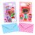 Yunmeryker 3D Recordable Greeting Card for Day, Personalized DIY Craft Kit with Blank Cards and Envelopes, Dynamic Shaker Card B, 2 Pieces with 3D Inner Page, Includes Envelope, recordable
