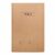 Yunmeryker Minimalist Stitched Composition, 65 Paper Notebook for Students, Writers, and Office Workers, 16K Grid Notebook (5x5mm squares)