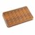 Yunmeryker Wooden Jewelry Display Tray, Square Jewelry Organizer and Holder for Retail or Personal Use, Ancient Style Design, Gold, Small, 36 slots