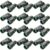 Yunsailing 12 Pcs Kids Binoculars Shockproof Mini Compact Binoculars for Kids Ages 3-12, Bulk Toddler Gifts for Vbs Activities Classroom Bird Watching Camping Outdoor Play(Camouflage)