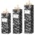 Yuntau 3 Pcs Back to School Wooden Block Sign Notebook Composition Table Decorations the First Day of School Tabletop Centerpieces Rustic Farmhouse Black Tiered Tray Decor for Classroom Desk Shelf