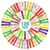 YUQILIN 120 PCS Fidget Toys Marble Mesh Fidget Toys Bulk, Stress Relief Sensory Colorful Fidget Toy Set for Adults with ADHD ADD OCD Autism for Anti-Anxiety Enhance Focus